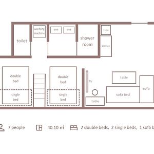 Superior Familie Kamer met een King Size Bed